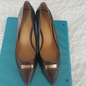 Bronze Coach Pumps